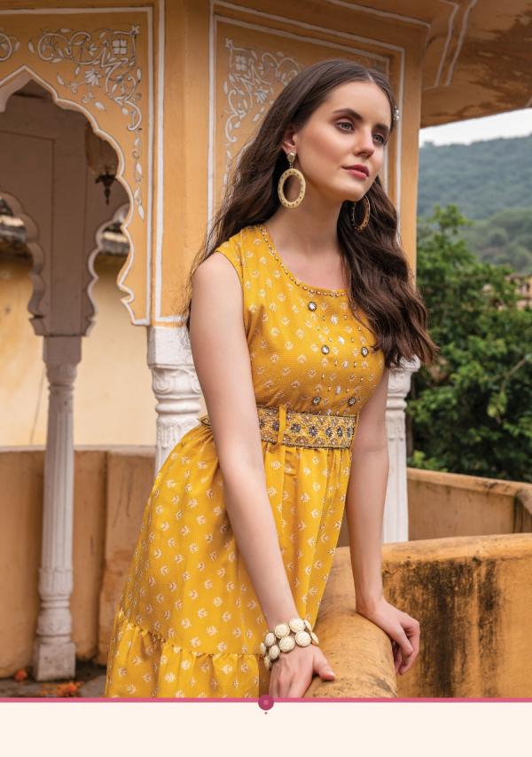 Wanna Barbie Modal Designer Print Exclusive Kurti Collection